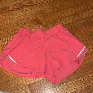 Pink lulu shorts